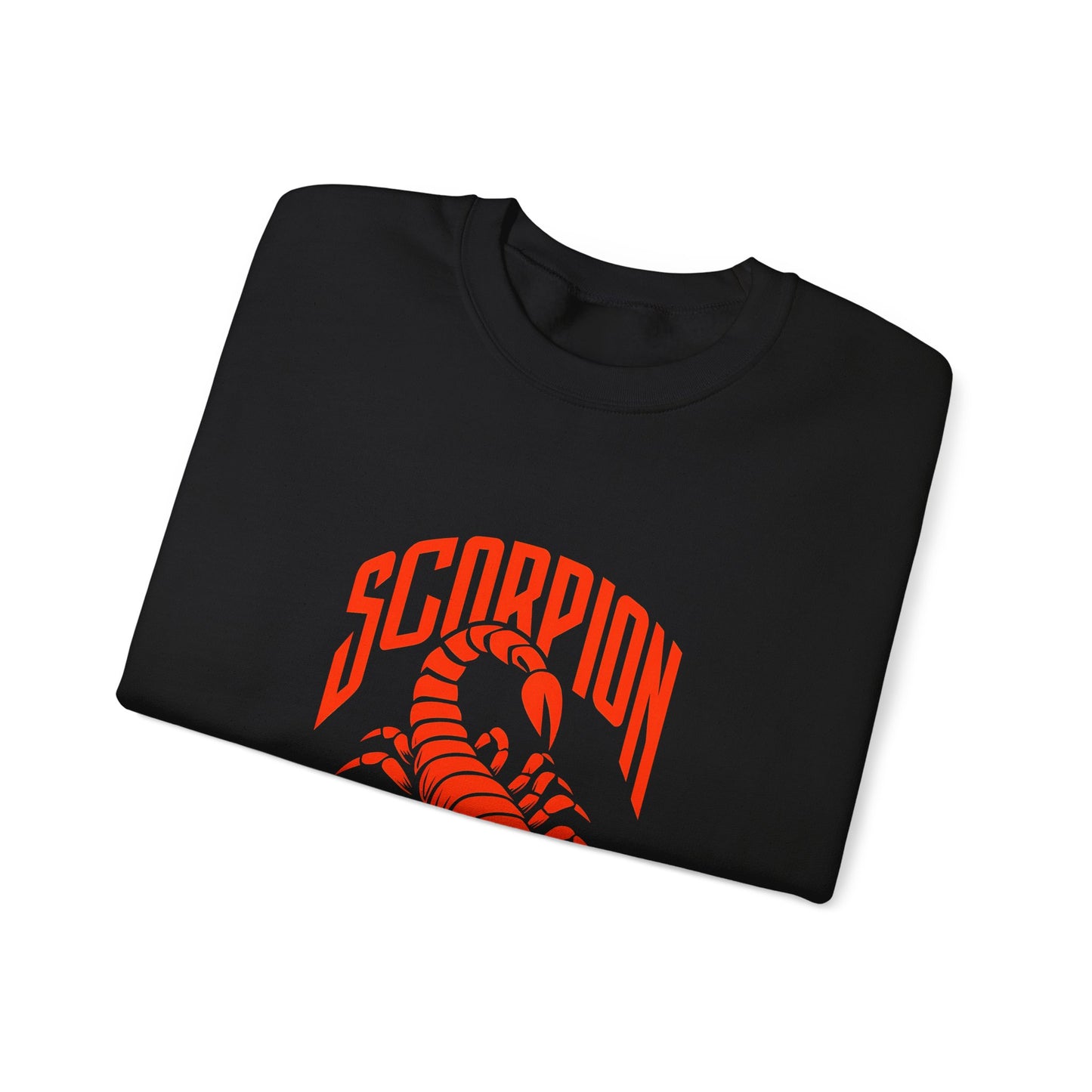 Scorpion Graphic Sweatshirt — Bold Zodiac Scorpion Crewneck