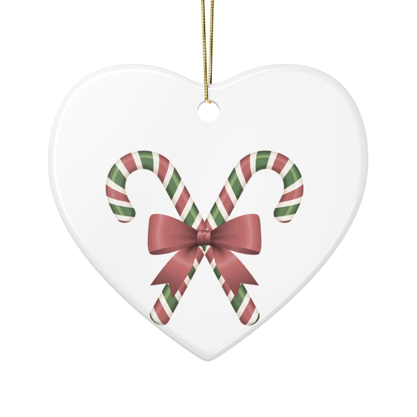 Candy Cane Christmas Ornaments, Holiday Decor, 2-Sided Print, Festive Tree Decorations, Kid-Friendly, Gift for Loved Ones, Winter [...]