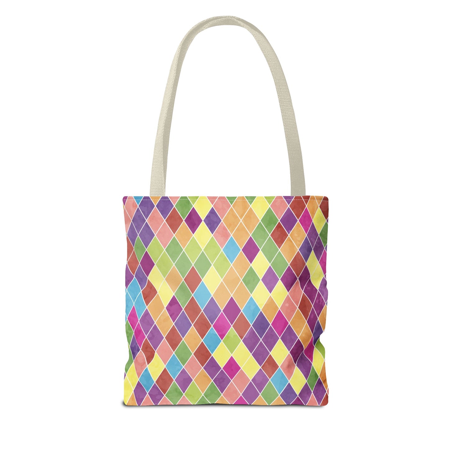 Colorful Geometric Tote Bag, Funky Shoulder Bag, Eco-Friendly Shopping Tote, Stylish Beach Bag, Art-Inspired Everyday Bag