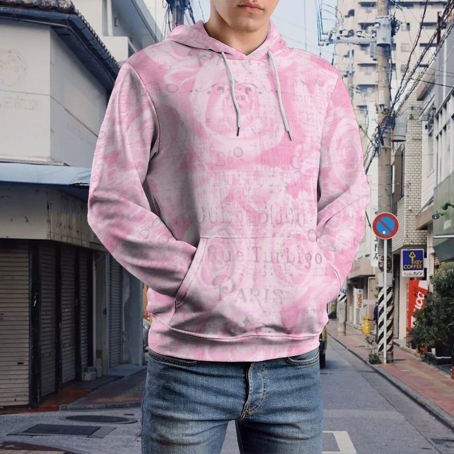 Cool Hoodie with Double-layer Cap