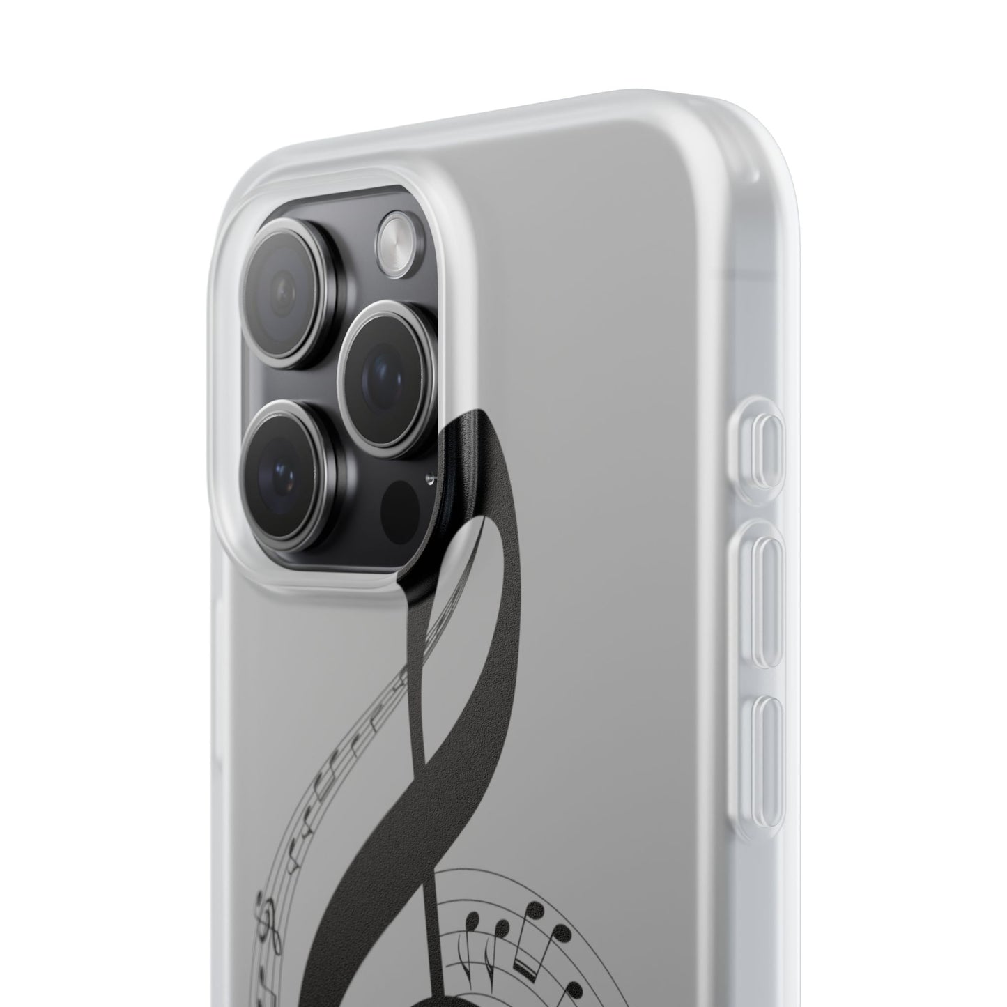 Phone Case — Musical Treble Clef Design