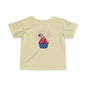 Patriotic Infant Tee with Cupcake Design, Baby Independence Day Outfit, 4th of July Celebration Shirt, Cute Toddler Tee, Summer Party [...]