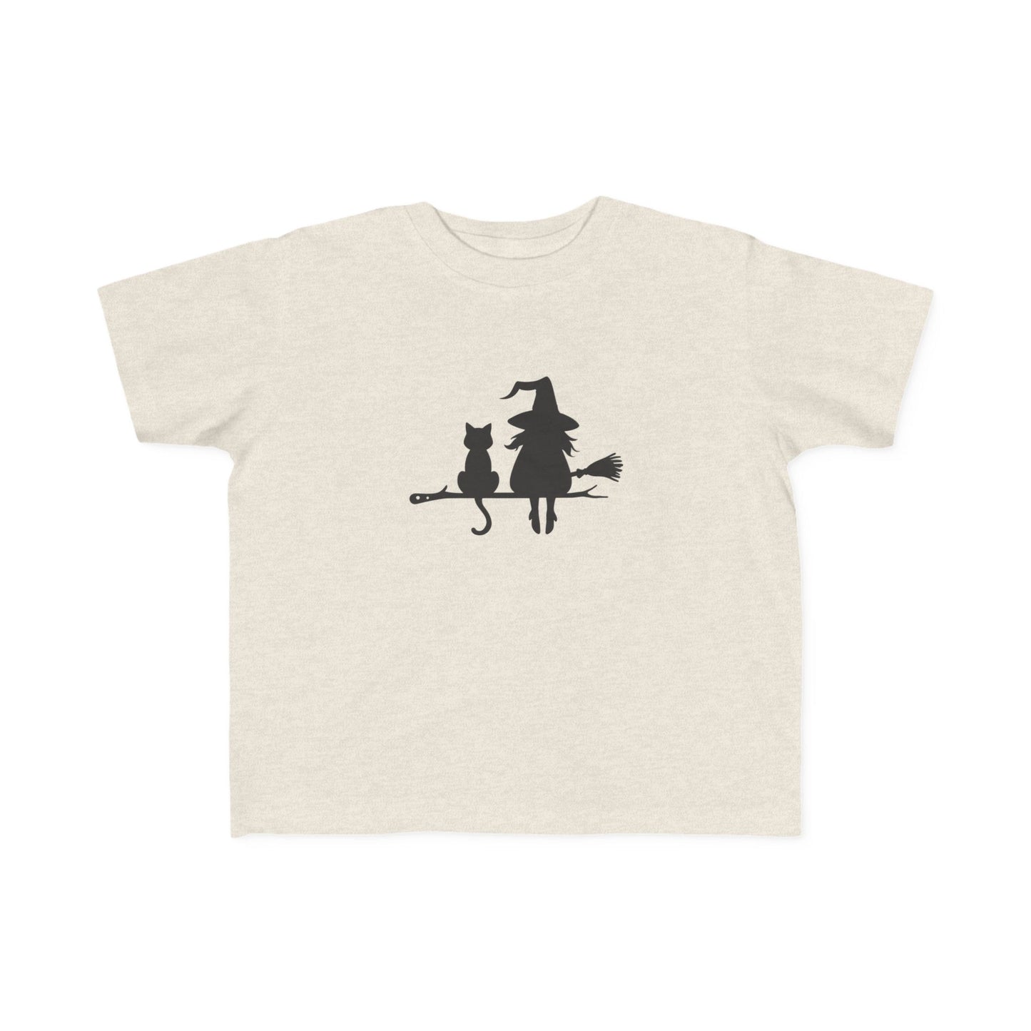 Toddler Witch and Cat Tee | Halloween T-Shirt, Kids Graphic Tee, Witch Shirt, Toddler Costume, Fall Apparel