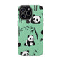 Panda Bamboo Magnetic Impact-Resistant Phone Case