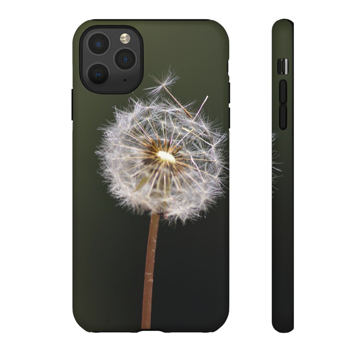 Dandelion Photo Tough Case — Protective Floral Phone Cover