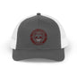 Trucker Cap — Cute Cat Circle Patch Snapback