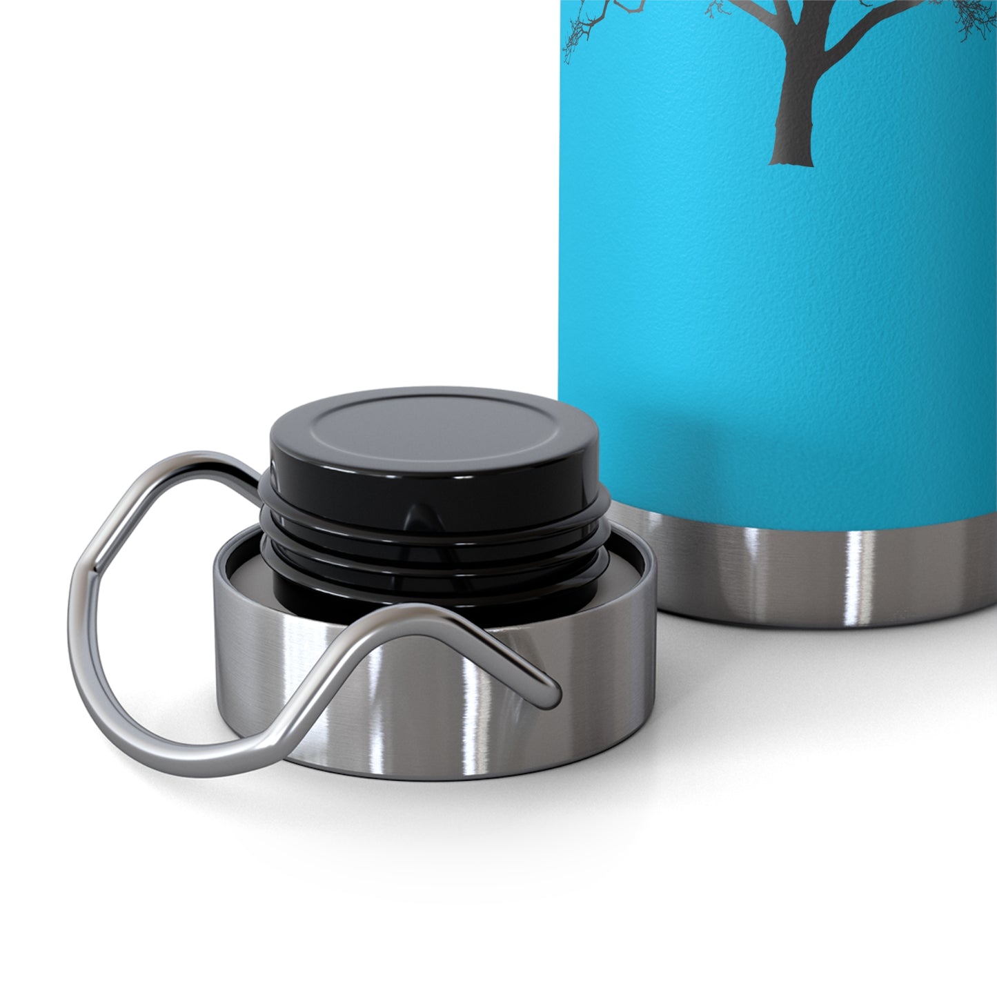 Elegant Tree Design Water Bottle, Eco-Friendly Travel Mug, Insulated Flask, Unique Gift for Nature Lovers, Outdoor Adventure Essential