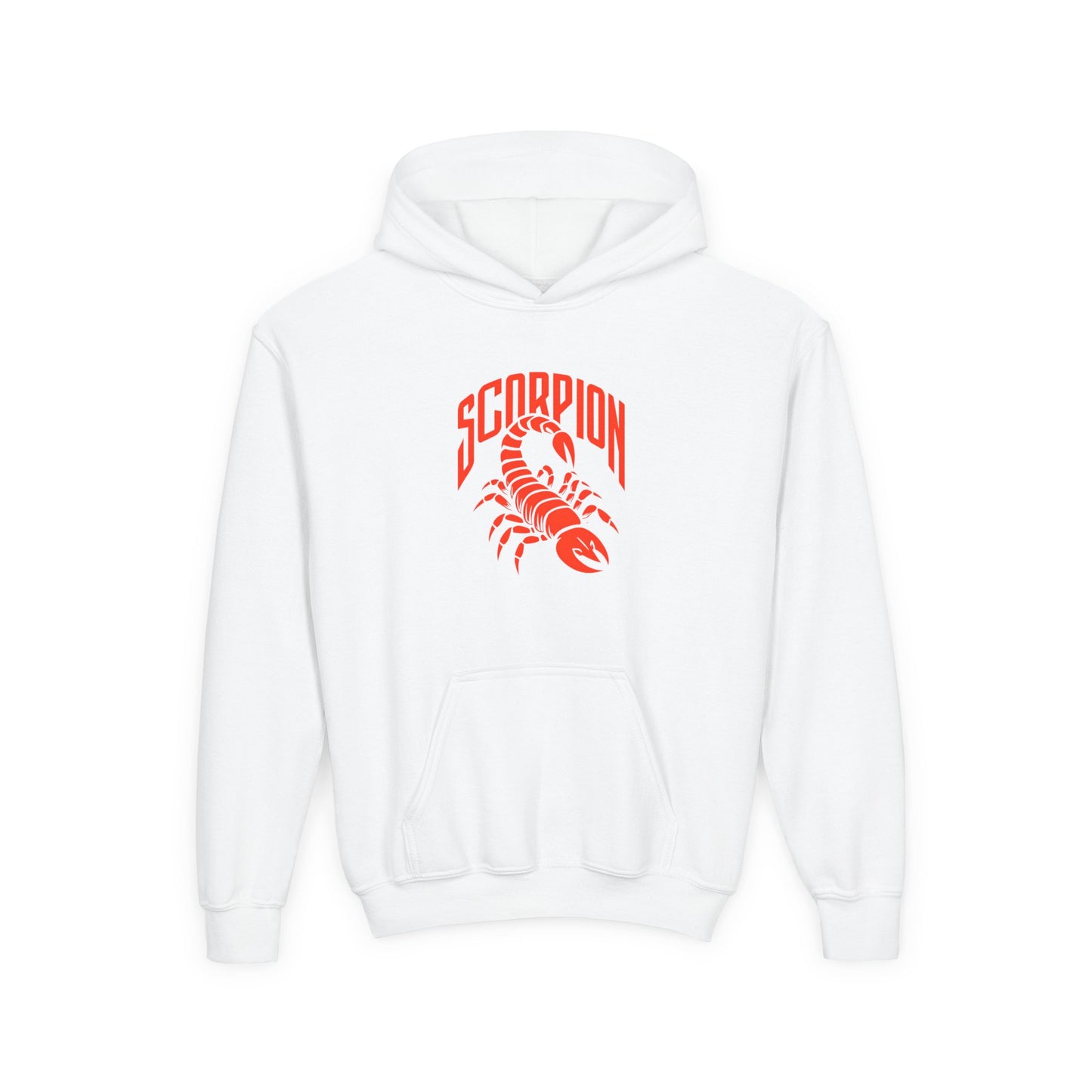 Scorpion Graphic Youth Hoodie | Red Scorpion Design