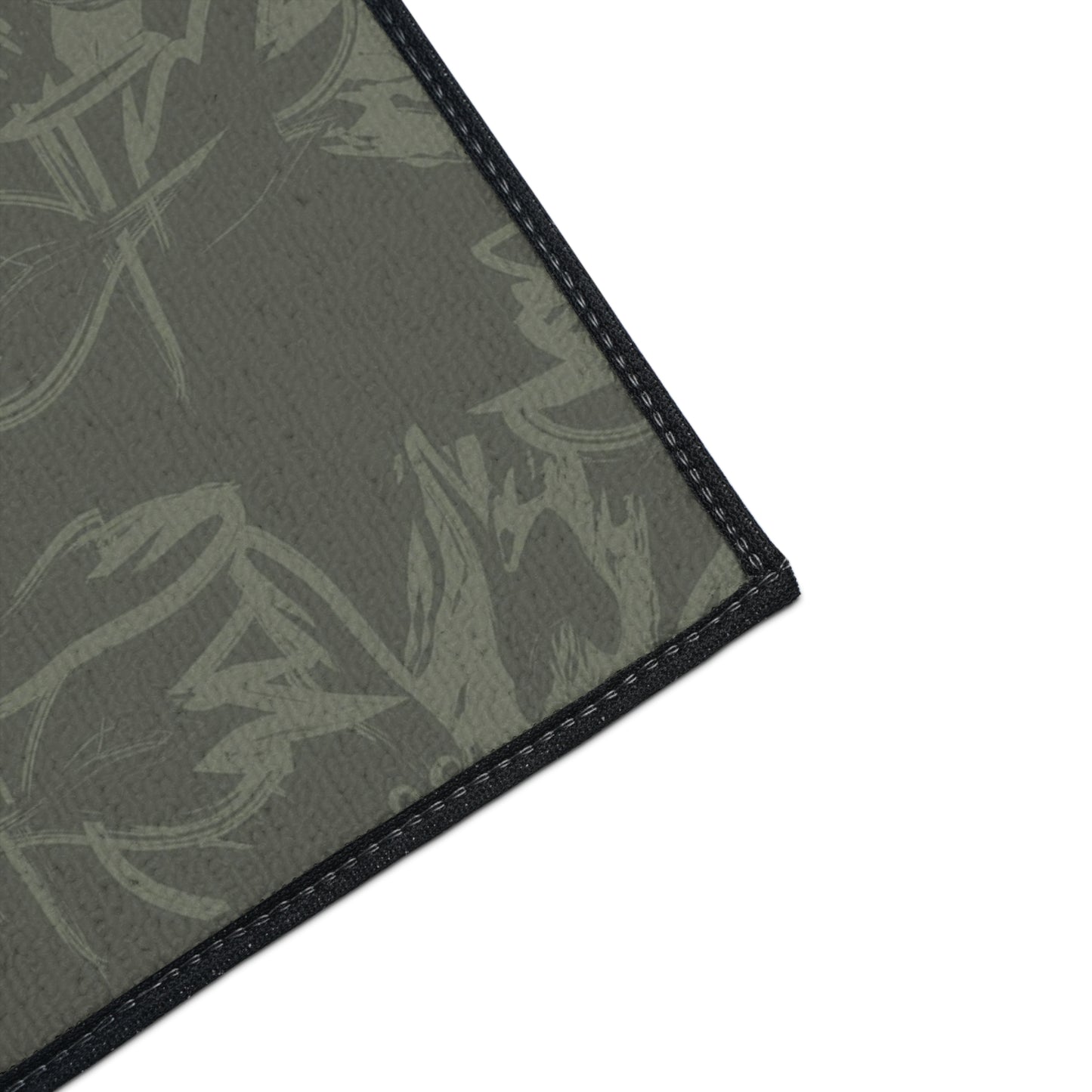 Heavy-Duty Floor Mat — Durable Camouflage Pattern Entry/Utility Rug