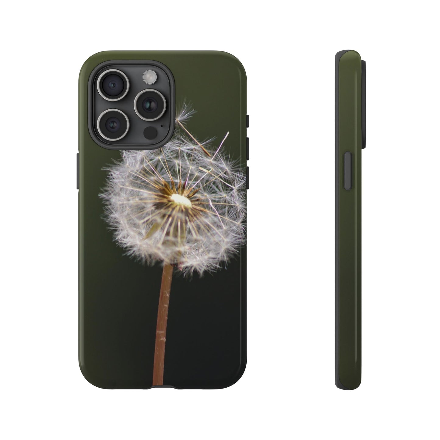 Dandelion Photo Tough Case — Protective Floral Phone Cover