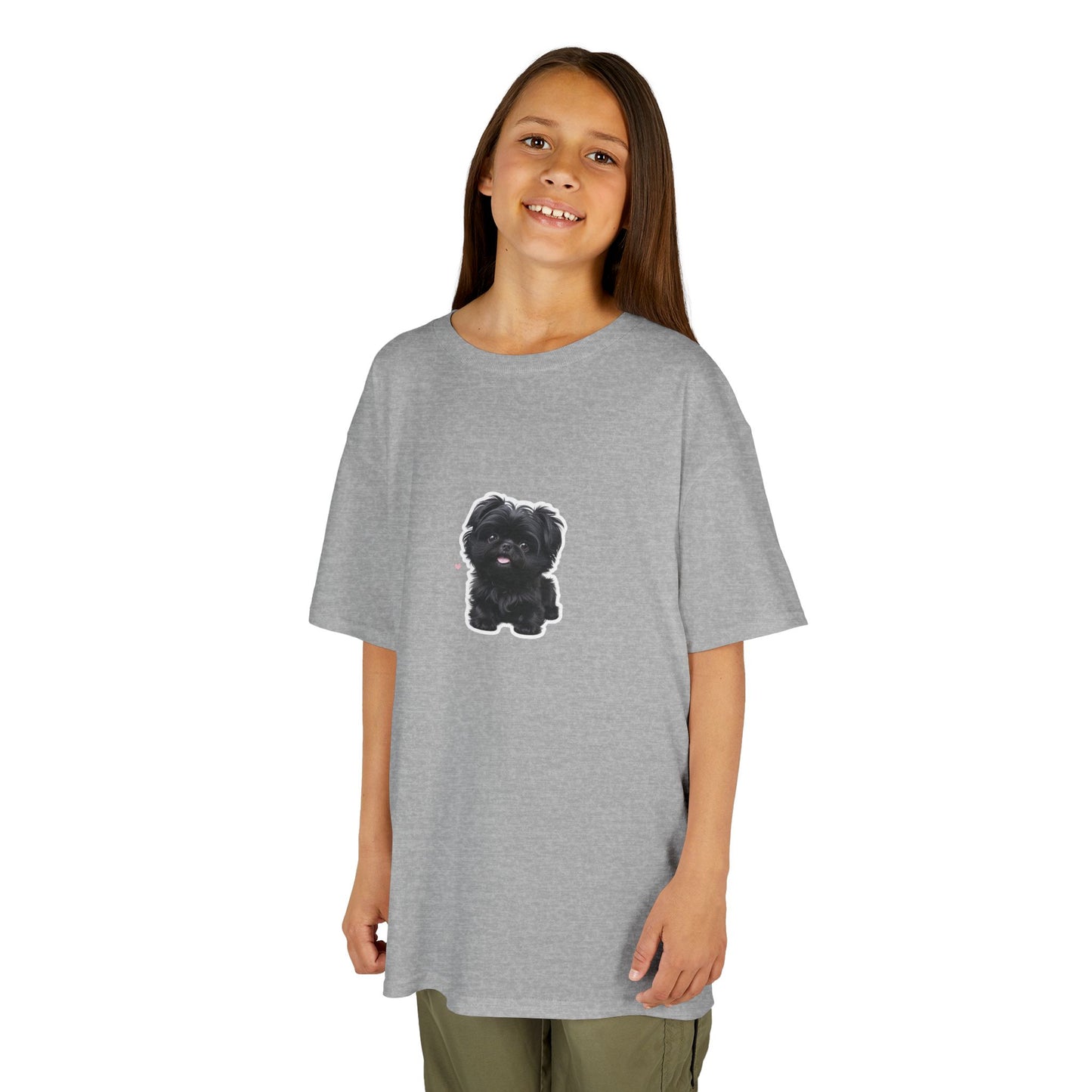 Cute Puppy Kids Tee, Adorable Dog Shirt, Fun Kids Apparel, Unique Pet Lover Gift, Birthday Outfit, Animal Theme Kids Clothing