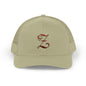 Embroidered 'Z' Snapback Trucker Cap — Vintage Monogram Initial Hat