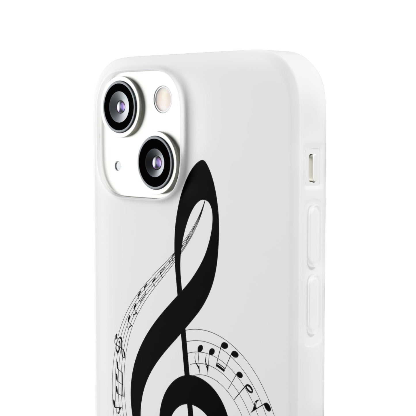 Phone Case — Musical Treble Clef Design