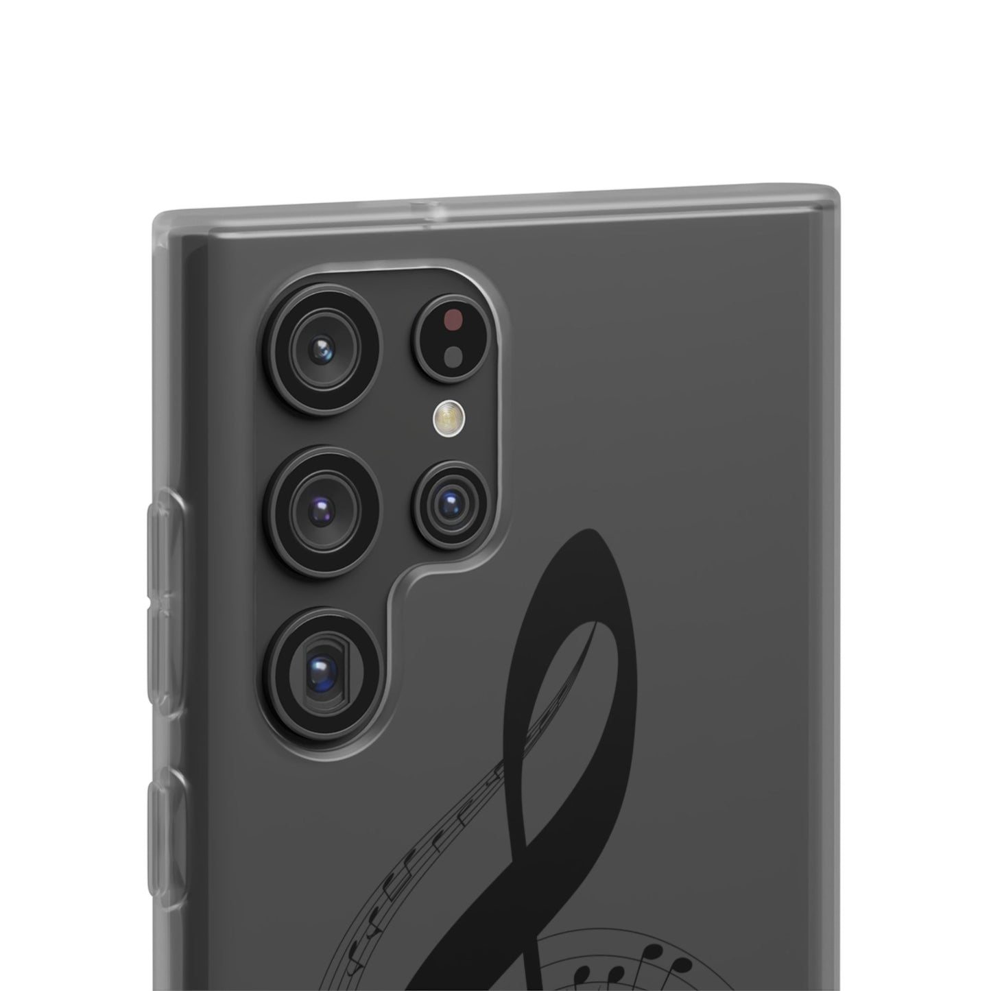 Phone Case — Musical Treble Clef Design