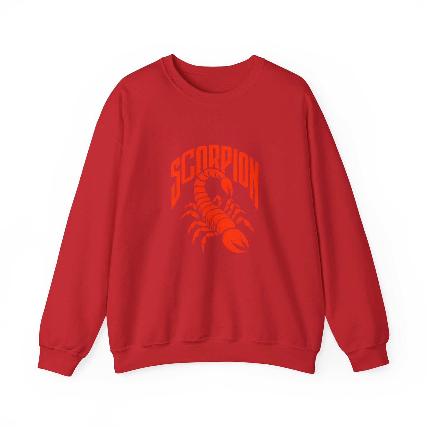 Scorpion Graphic Sweatshirt — Bold Zodiac Scorpion Crewneck
