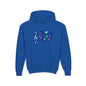 Kids Music Notes Hoodie — Colorful Treble Clef & Sheet Music Sweatshirt