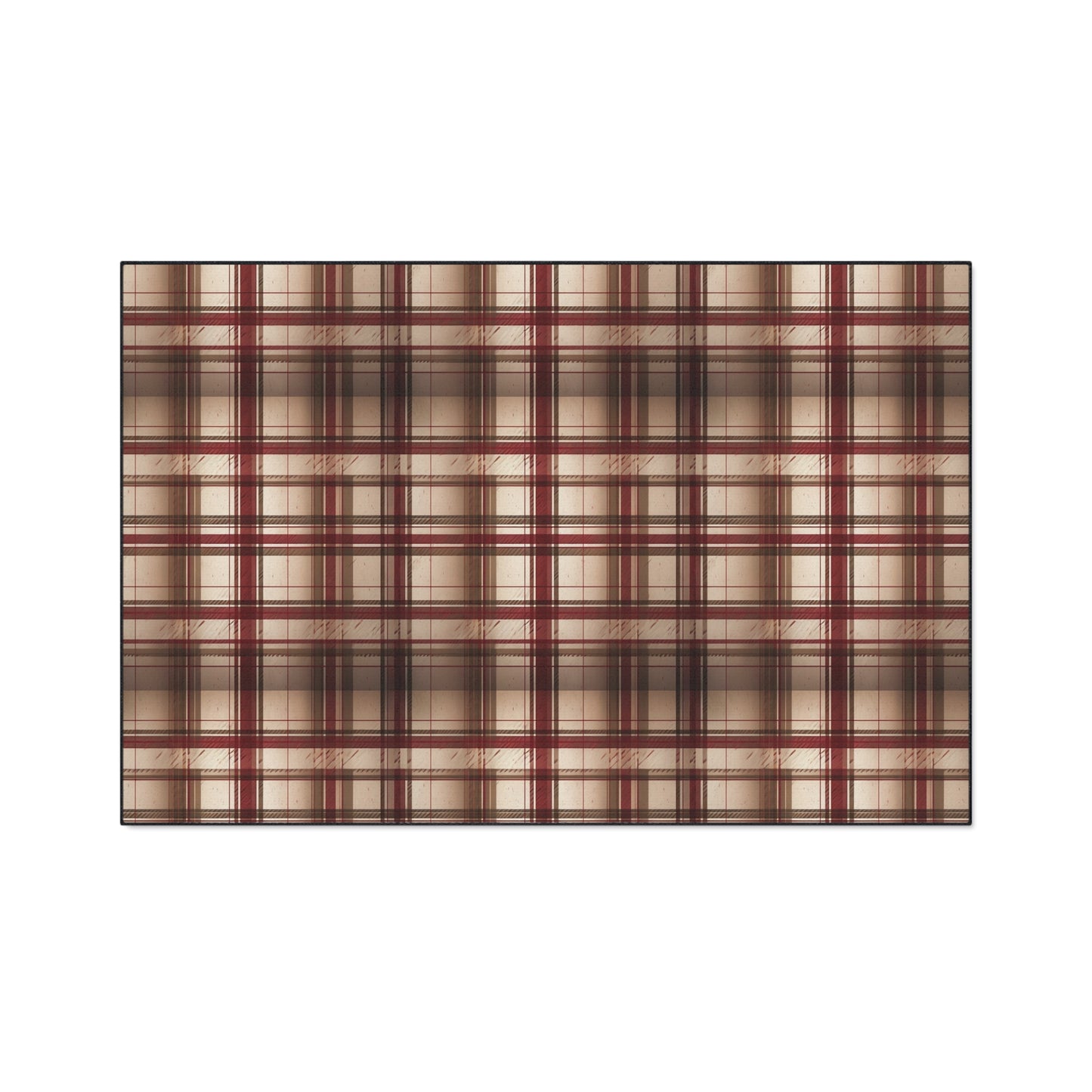Plaid Floor Mat — Heavy-Duty Non-Slip Rug for Entryway, Kitchen & Mudroom
