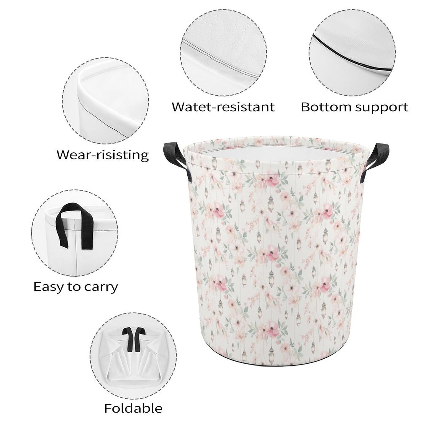 Oxford Collapsible Laundry Basket
