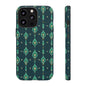 Emerald Boho Teardrop Phone Case