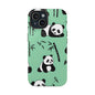 Panda Bamboo Magnetic Impact-Resistant Phone Case