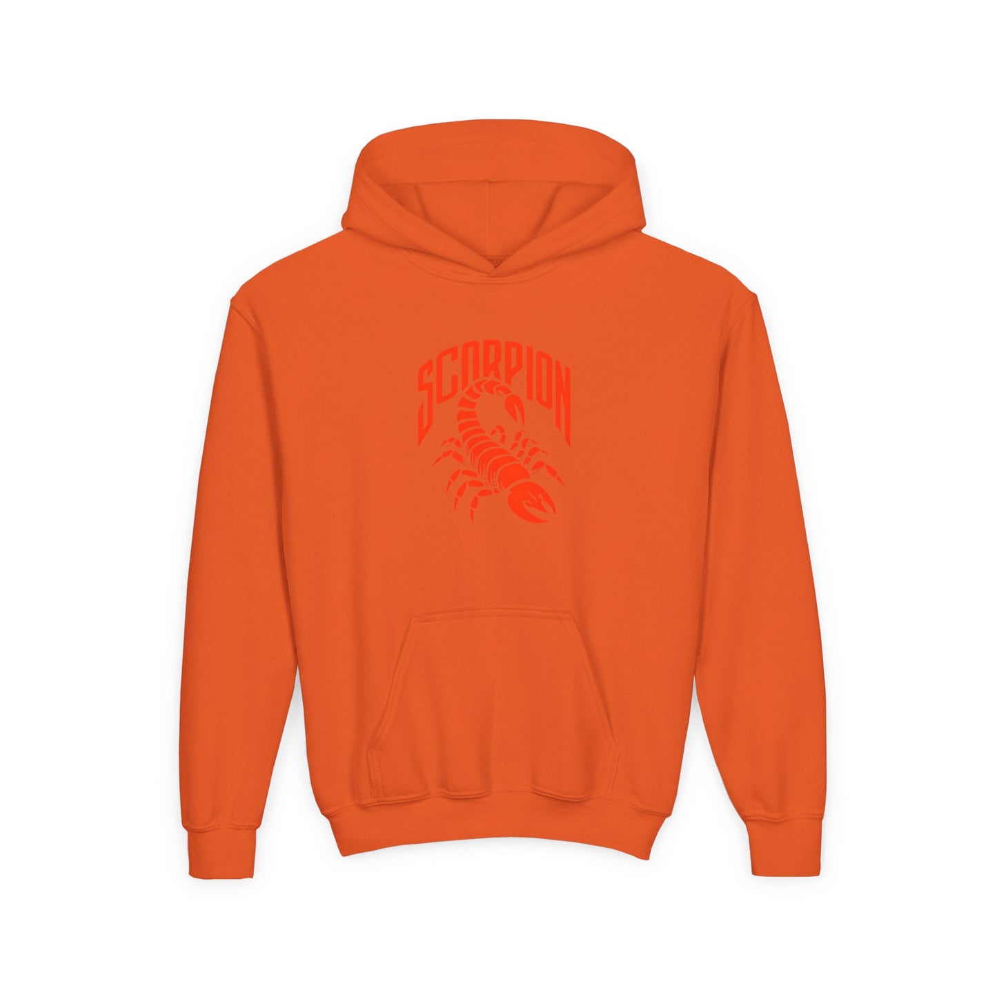 Scorpion Graphic Youth Hoodie | Red Scorpion Design