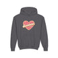 Sweetheart Heart Graphic Hoodie | Youth sweatshirt