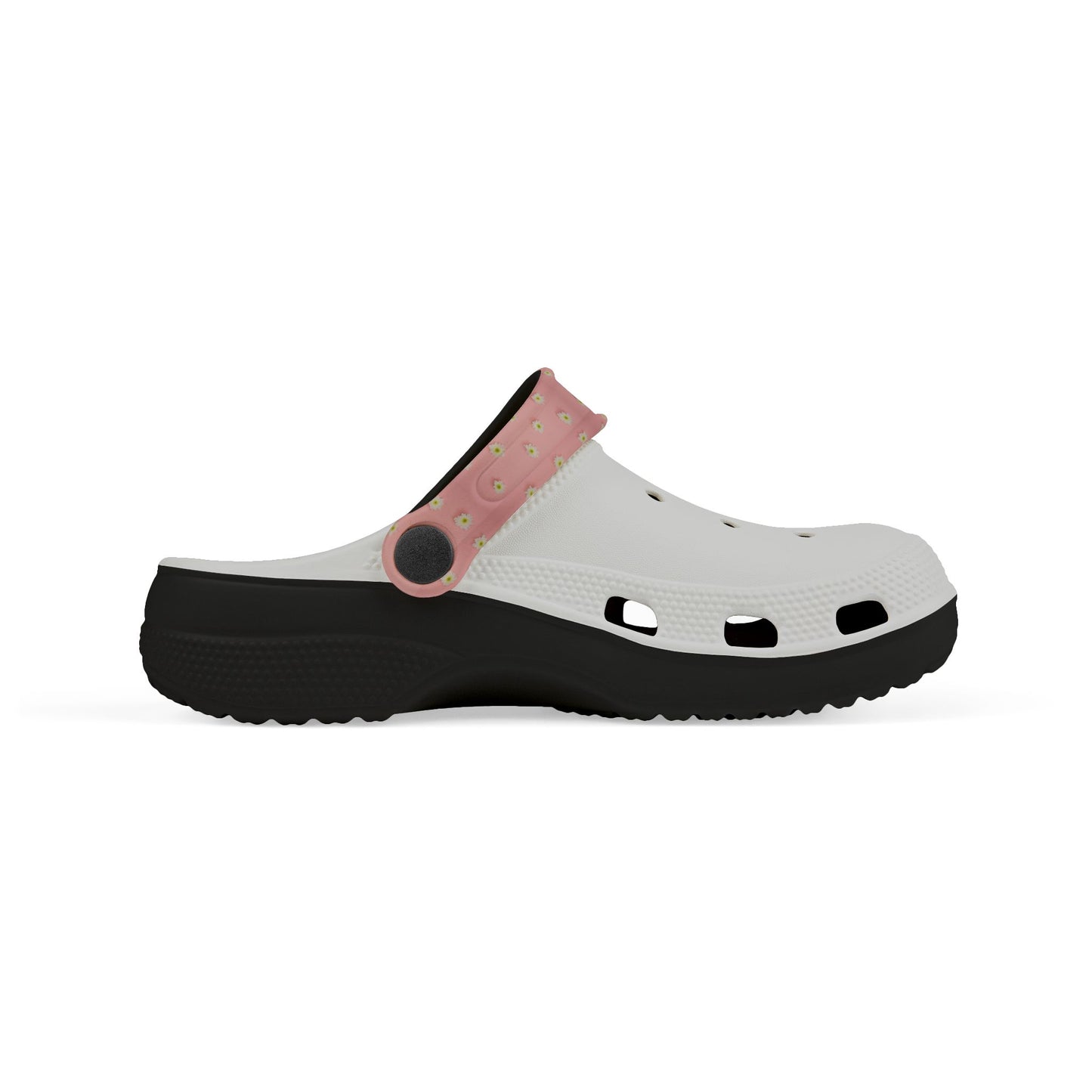 Kid's Floral Pink EVA Foam Clogs, Fun Summer Footwear, Comfortable Play Shoes, Lightweight Garden Slip-Ons, Perfect for Outdoor Adventures