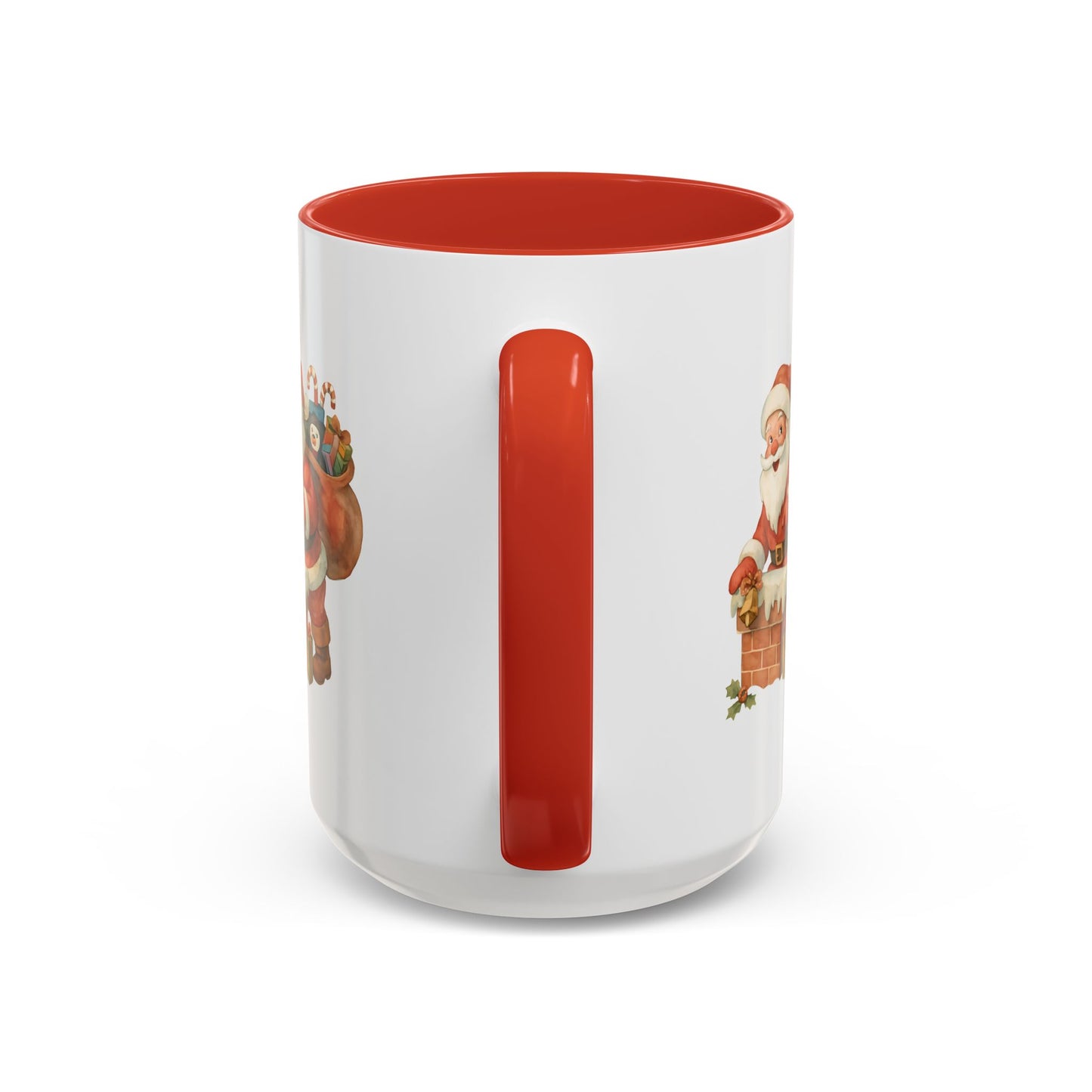 Festive Santa Coffee Mug, Holiday Gift, Christmas Decorations, Cozy Kitchen, Unique Mug, Santa-Themed Drinkware