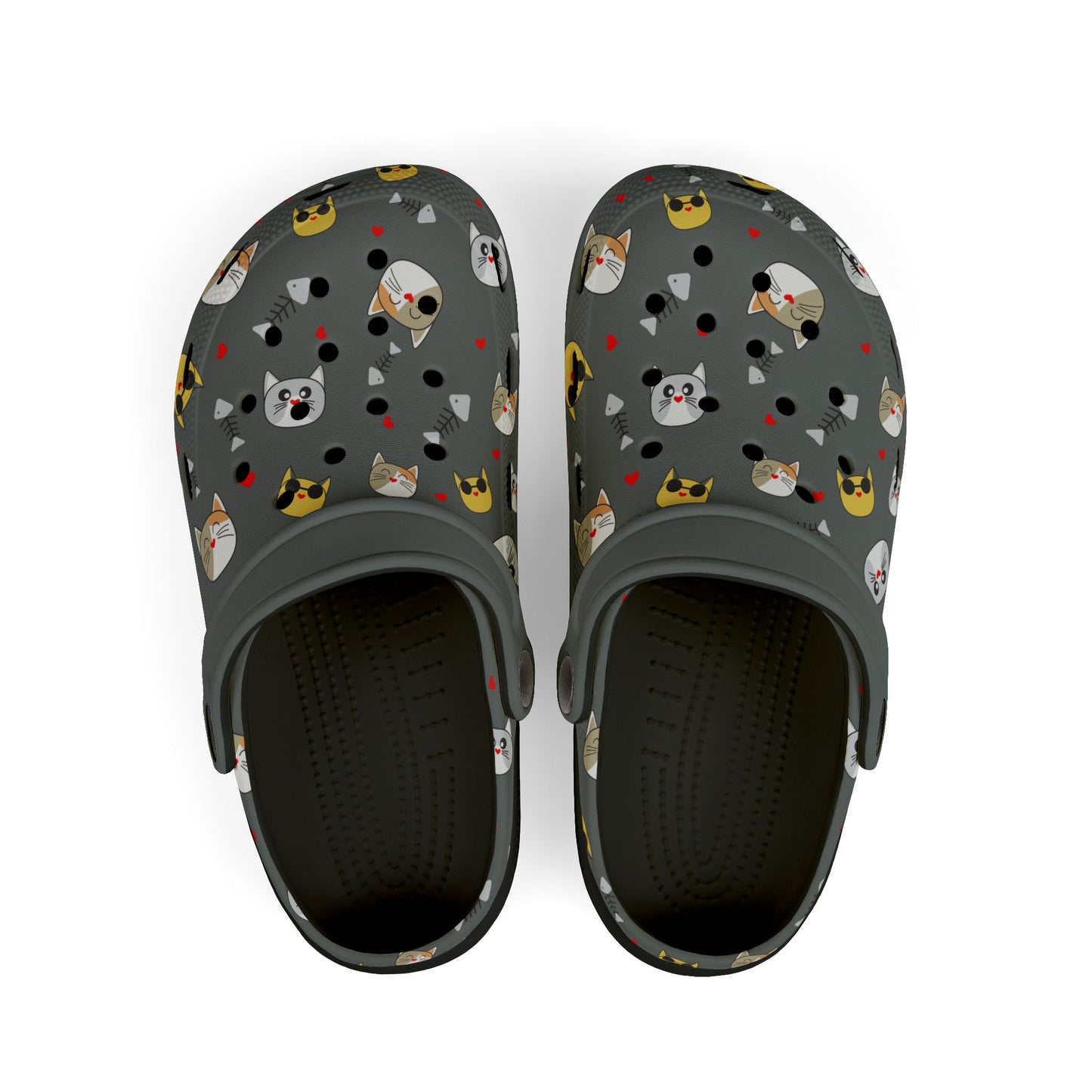 Adorable Kids'  Foam Clogs with Playful Animal Print