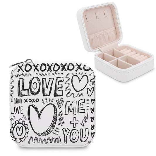 PU Portable Travel Jewelry Box