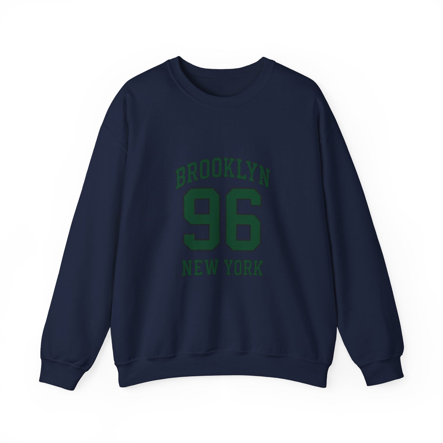 Crewneck Sweatshirt - Brooklyn 96 New York Vintage Athletic Pullover