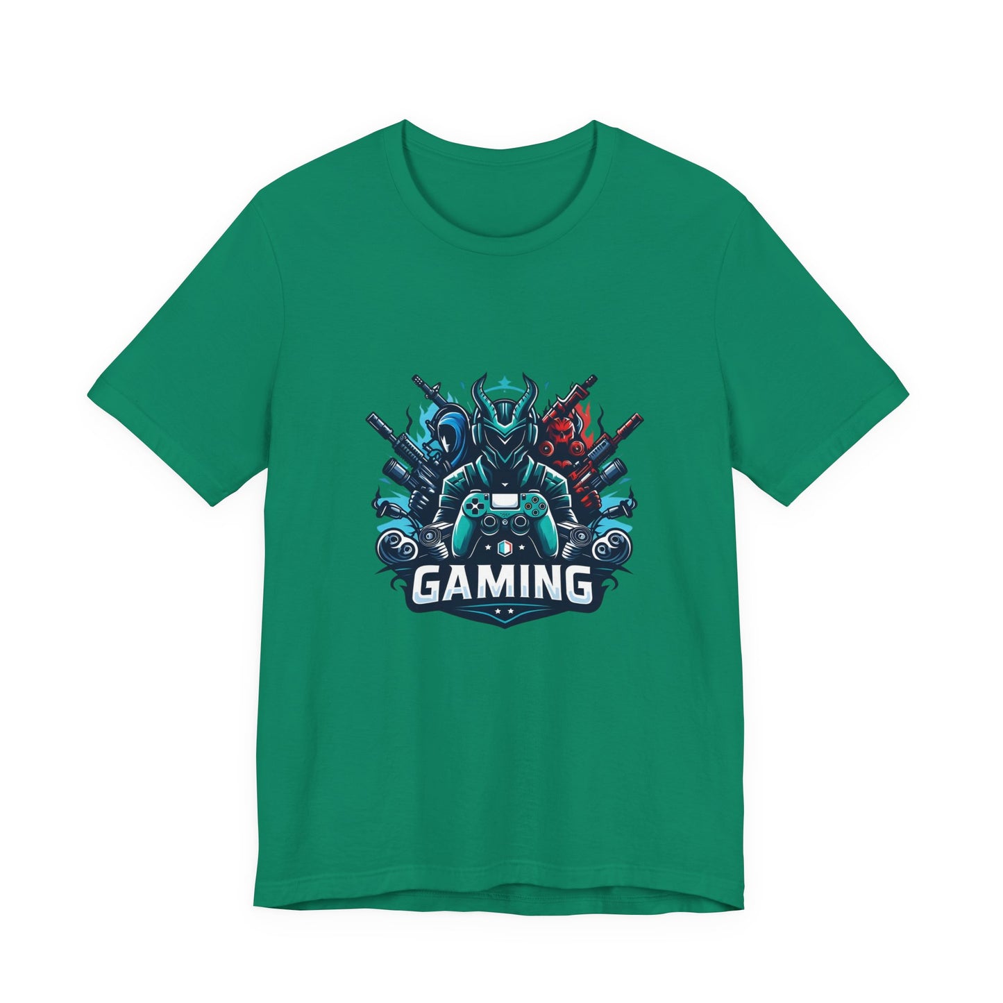 Gaming Controller Emblem Tee — Esports Gamer Graphic T-Shirt