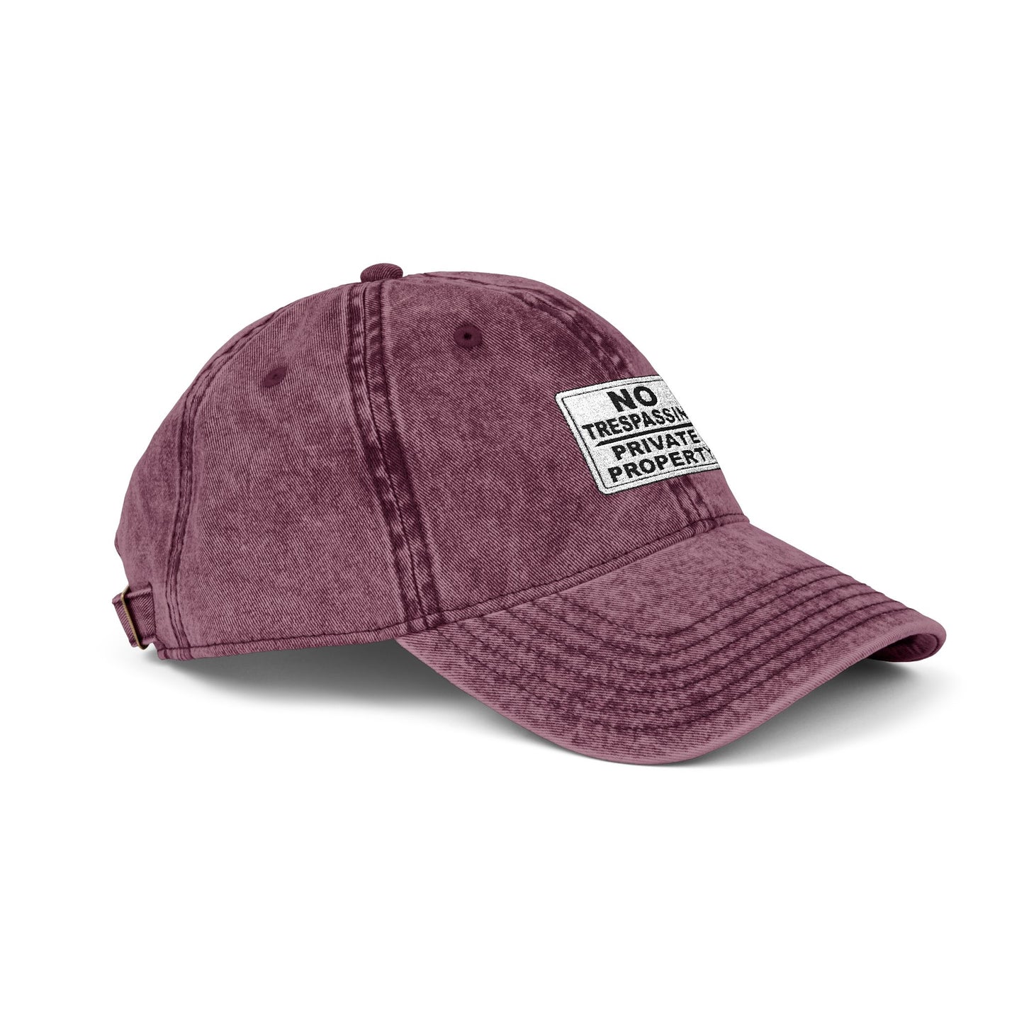Vintage Cap (Embroidery) - Private Property