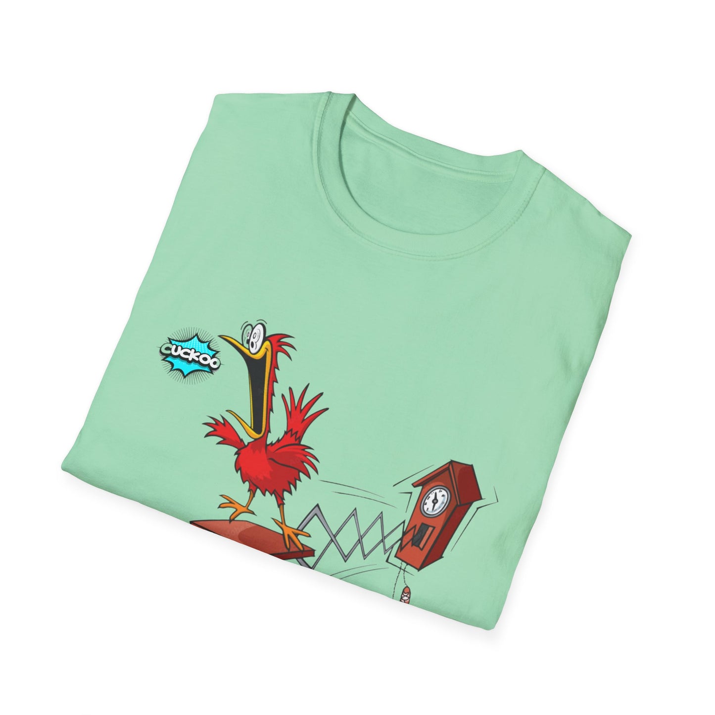Whimsical Unisex Softstyle T-Shirt, Fun Graphic Tee
