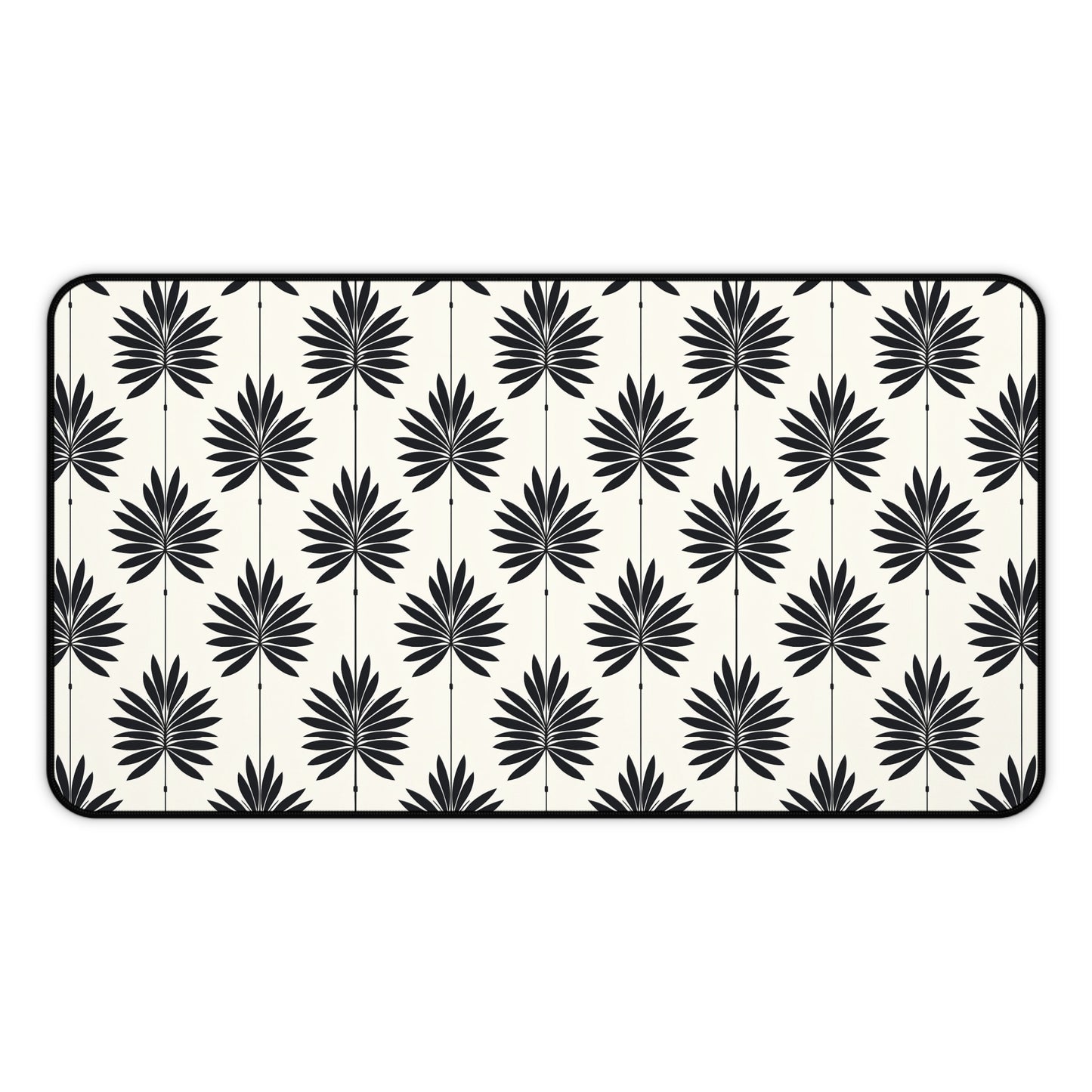 Stylish Leaf Pattern Desk Mat for Home Office Decor