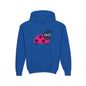 Pink Ladybug Kids Hoodie | Cute Bug Graphic Sweatshirt