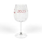 12oz Wine Glass — Merry Christmas Holiday Stemmed Wine Goblet