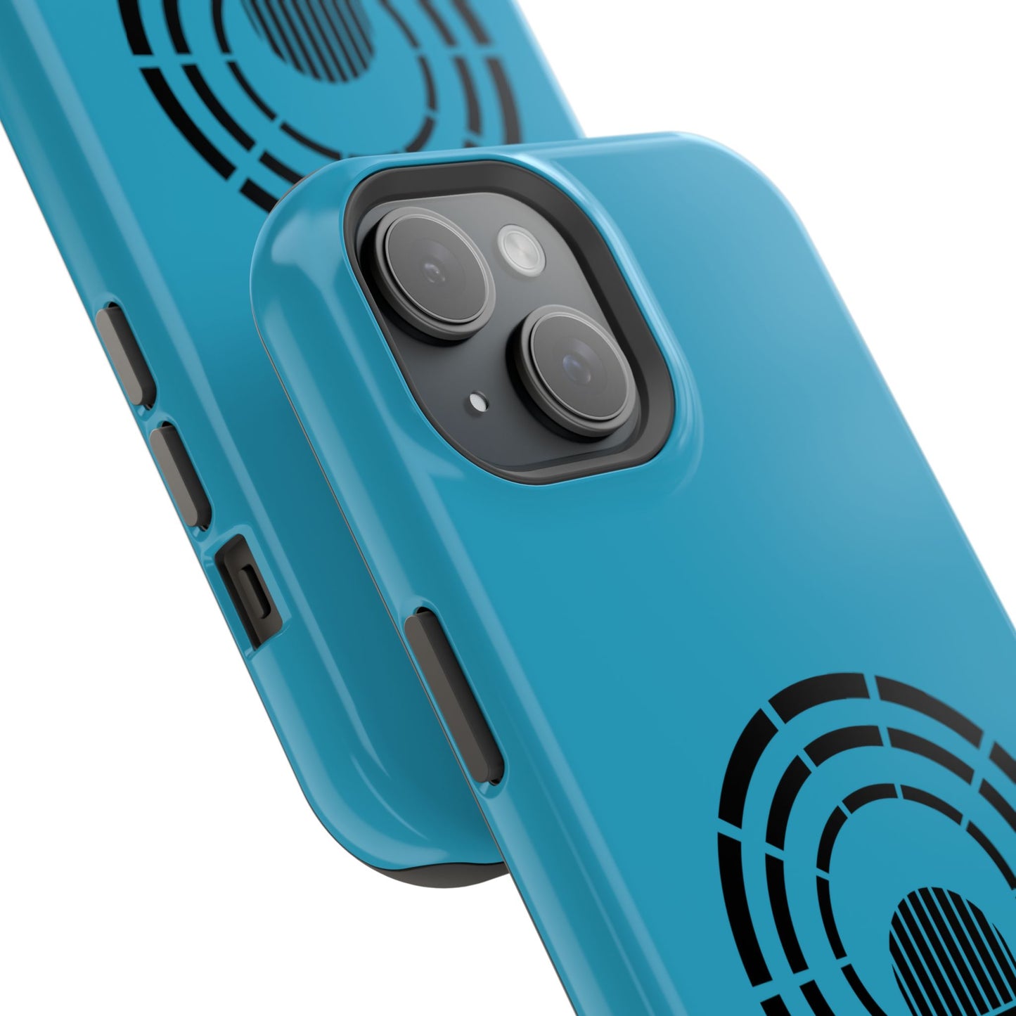 Phone Case — Retro Microphone Podcast Design, Magnetic Impact-Resistant
