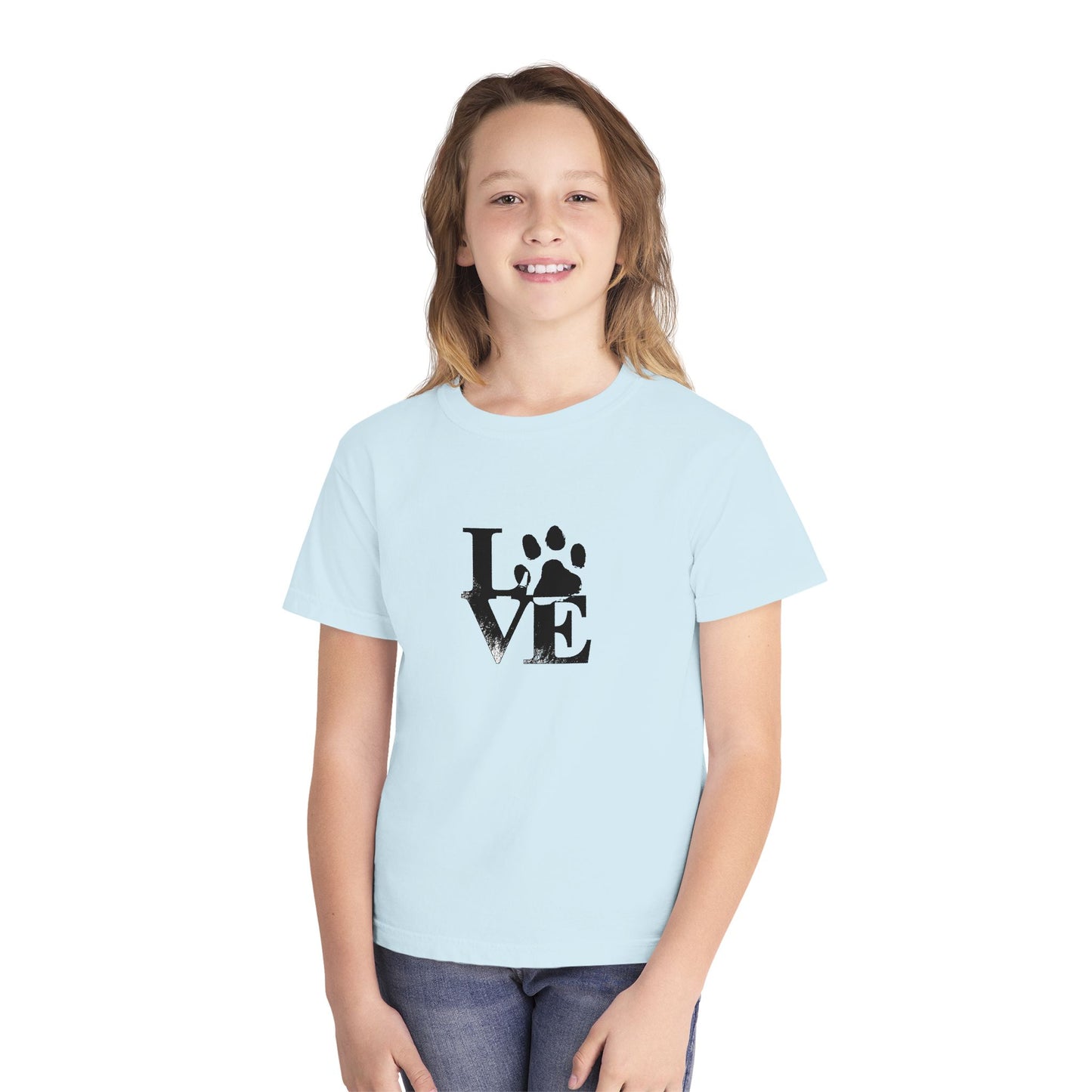 Youth Love Paw Tee