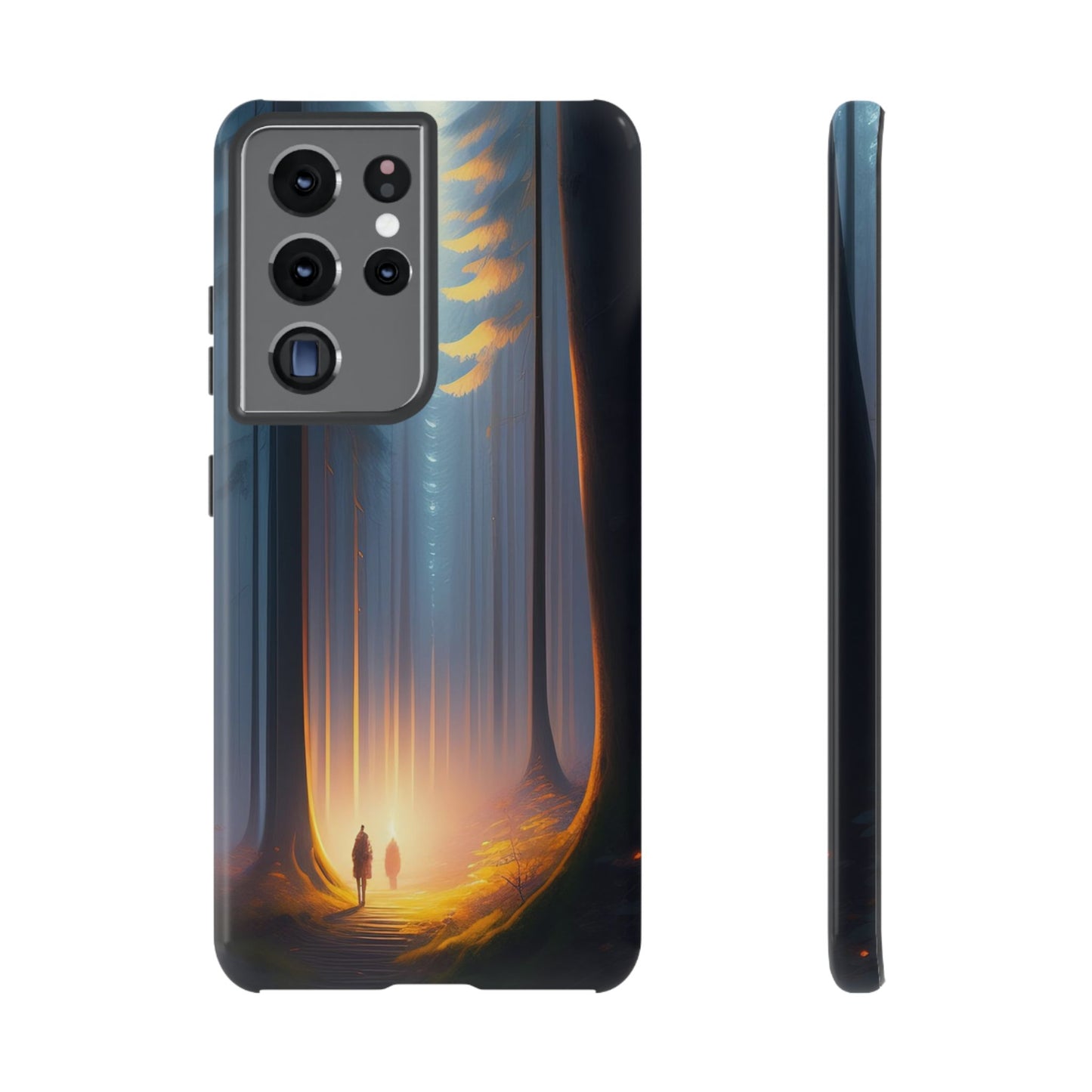 Phone Case — Mystical Forest Nightscape Protective Tough Case