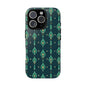 Emerald Boho Teardrop Phone Case