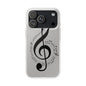 Phone Case — Musical Treble Clef Design