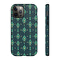 Emerald Boho Teardrop Phone Case
