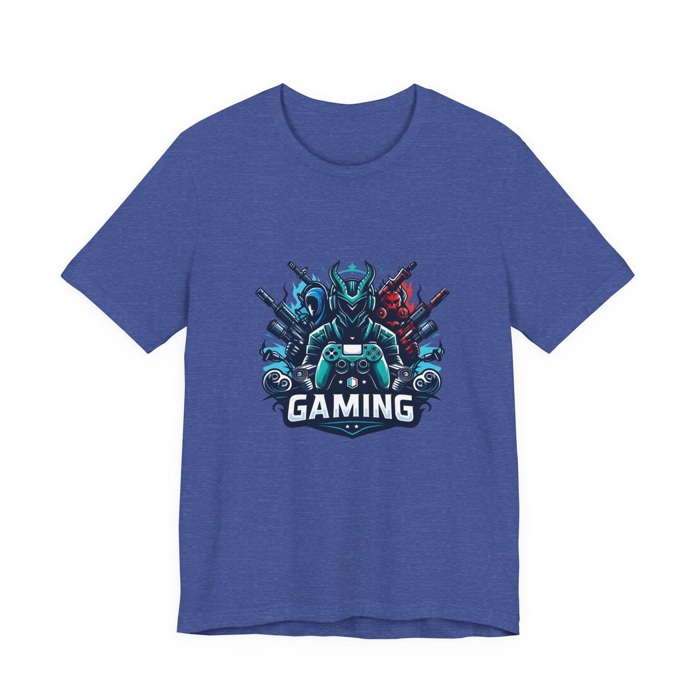 Gaming Controller Emblem Tee — Esports Gamer Graphic T-Shirt