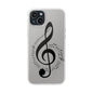 Phone Case — Musical Treble Clef Design