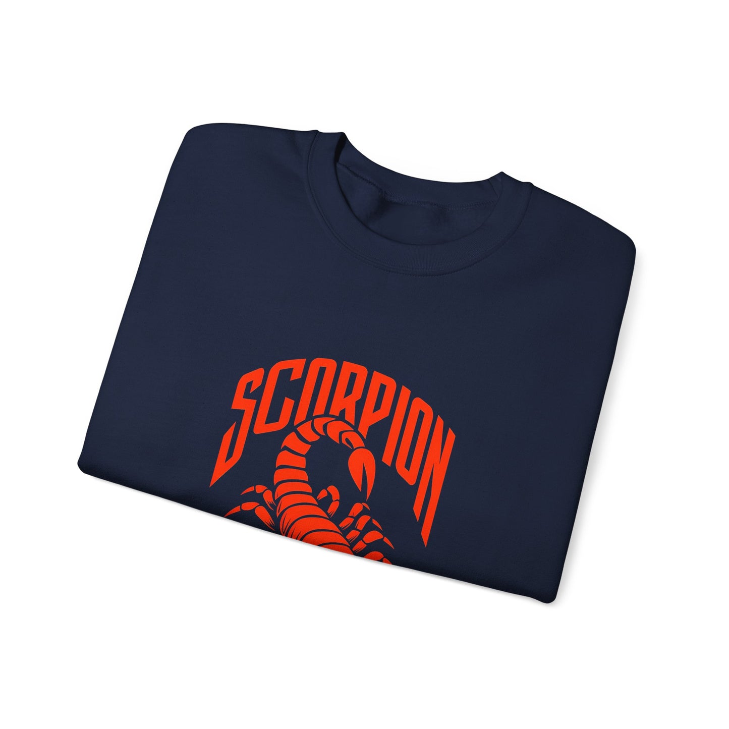 Scorpion Graphic Sweatshirt — Bold Zodiac Scorpion Crewneck