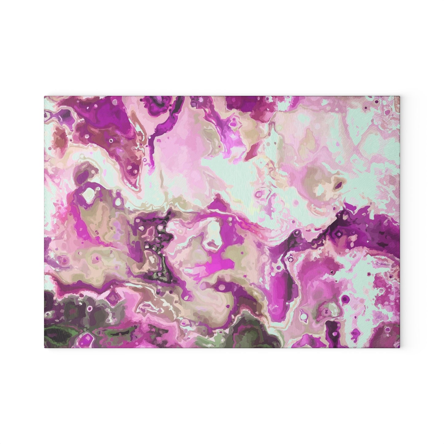 Artistic Glass Cutting Board, Pink Marble Kitchen Decor, Unique Gift for Chefs, Elegant Homeware, Bridal Shower Present, Modern [...]