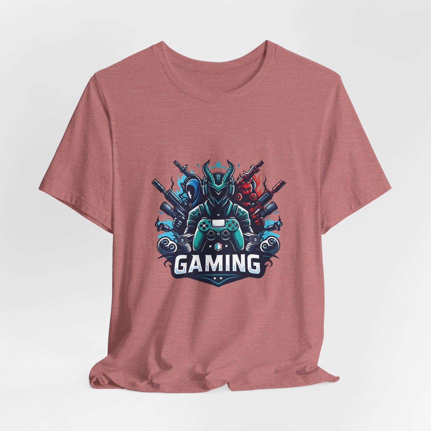 Gaming Controller Emblem Tee — Esports Gamer Graphic T-Shirt