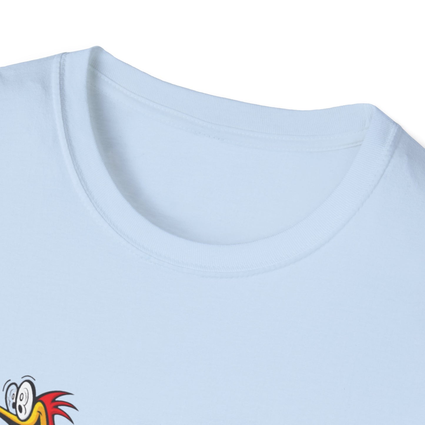 Whimsical Unisex Softstyle T-Shirt, Fun Graphic Tee