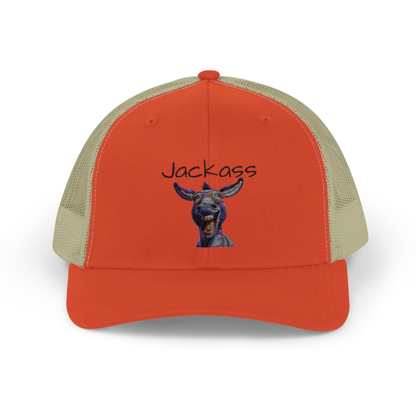 Humorous Jackass Snapback Trucker Cap